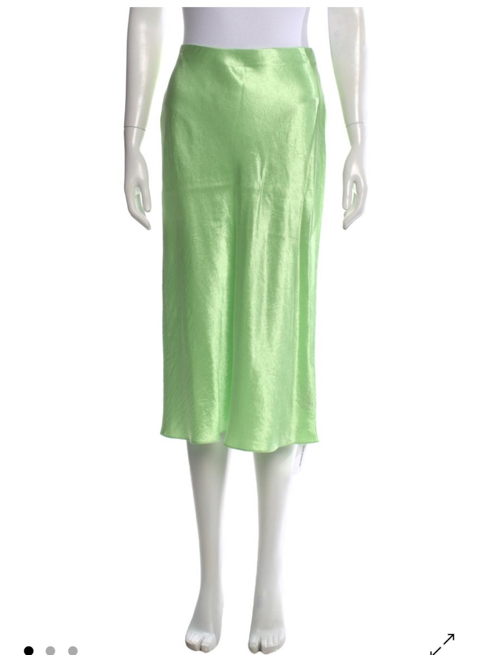 Vince Green Midi Skirt